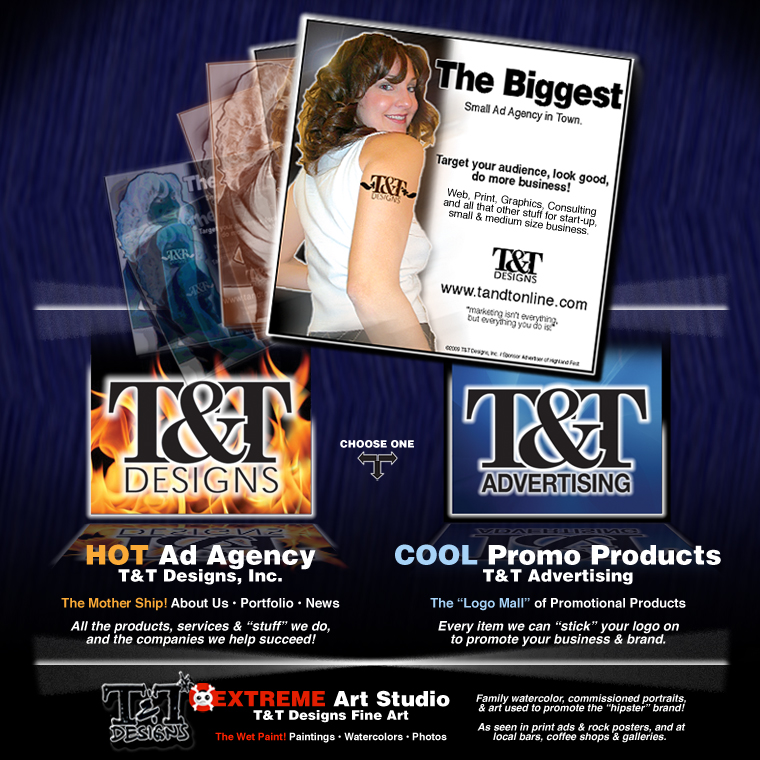 T&T Splash Page